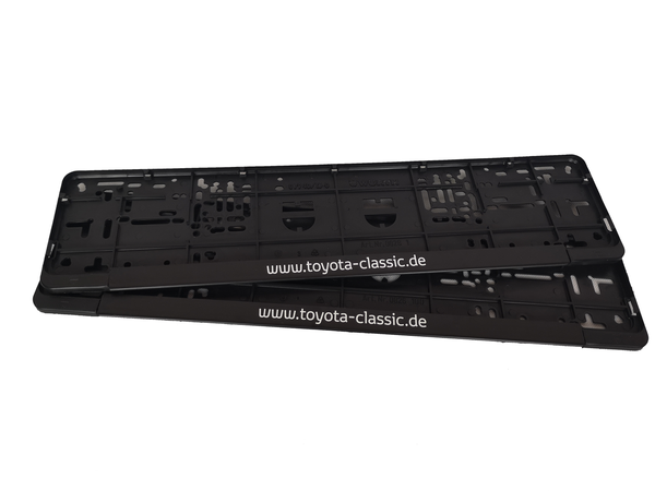 Toyota Classic Number Plate Surrounds Holders