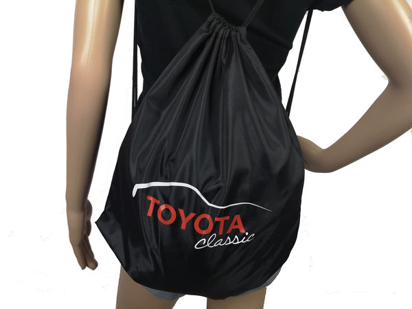 Toyota Classic Drawstring Tote Backpack, Rucksack Bag