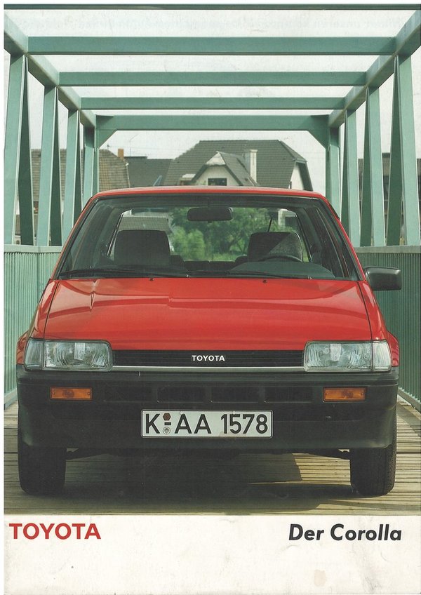 Corolla E8 Prospekt (09/1985)