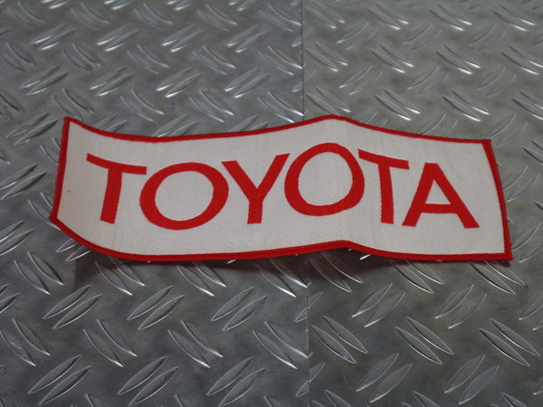 Toyota Aufnäher groß