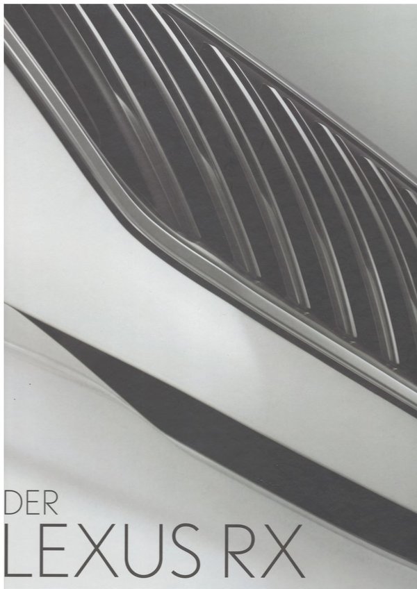 Der Lexus RX - Bildband