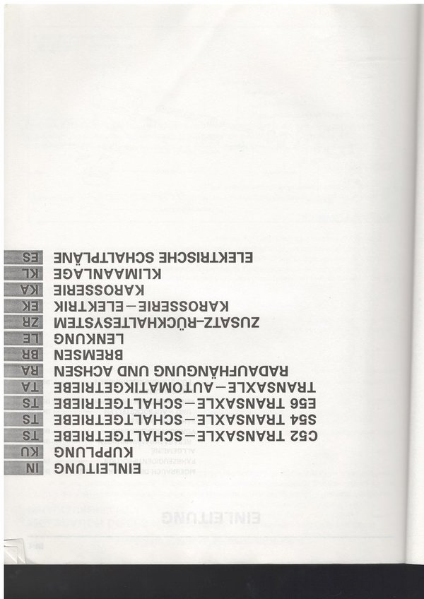 Celica T20 Werkstatthandbuch (10/1993)