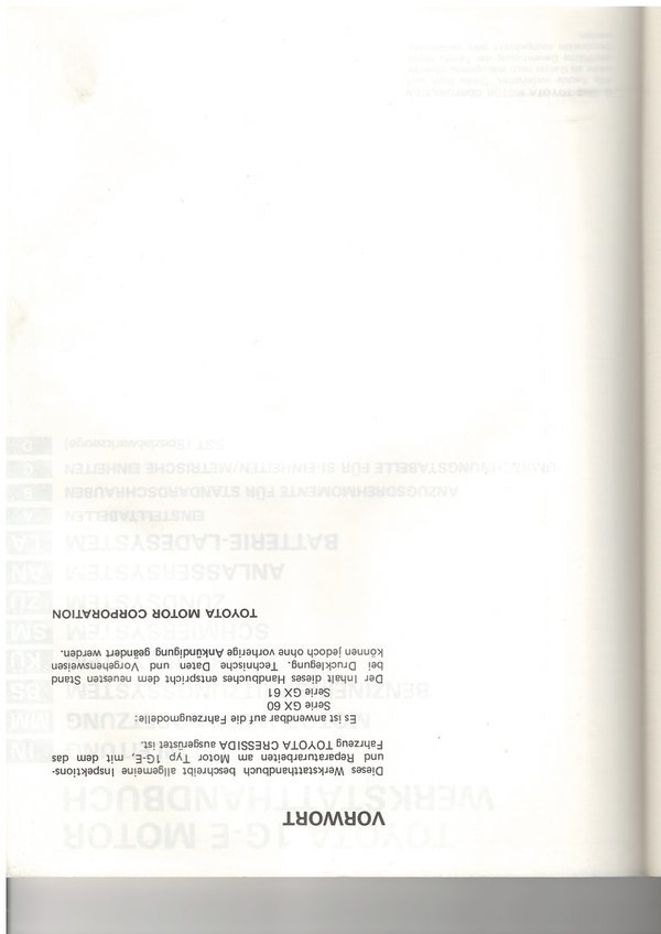 1G-E Motor Werkstatthandbuch (08/1982)