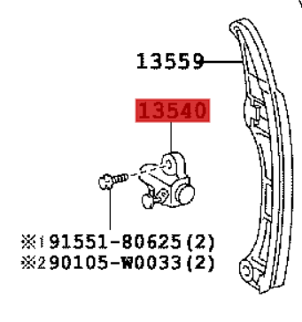 13540-0R010 / Kettenspanner