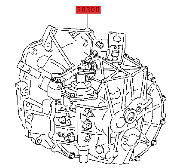 30300-42200 / Schaltgetriebe manuell RAV4 A3