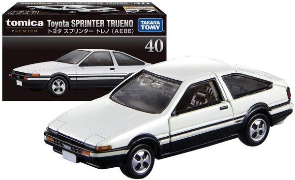 Toyota Corolla AE86 Sprinter Trueno - Tomica Premium (1/60)