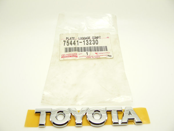 75441-13230 / Toyota Schriftzug Heckklappe