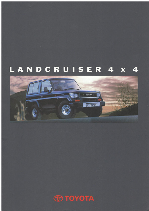 Land Cruiser J7 Prospekt (08/1993)
