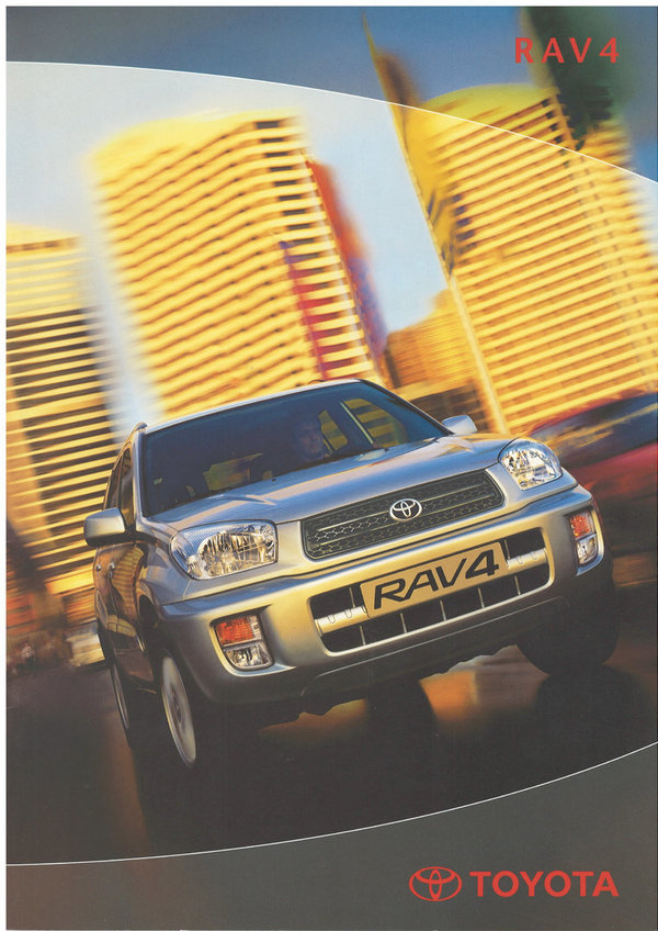 Toyota RAV4 A2 Prospekt (08/2001)
