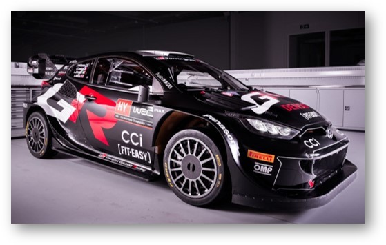 Toyota WRC Die Cast - Rovanpera